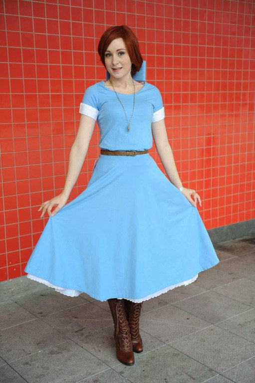 Princess Anastasia Blue Dress Female Anastasia Costume For Girls – Lydiacosplay