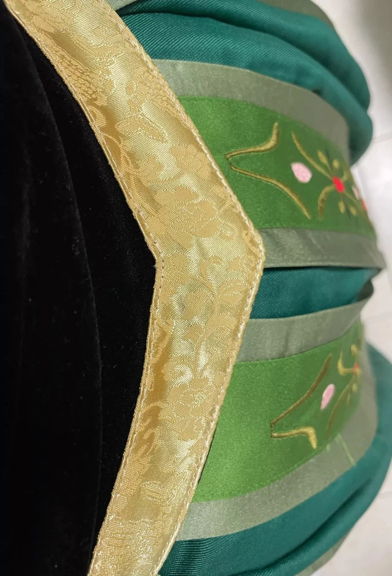 Princess Anna Coronation Costume Green Dress Embroidery Style Lydiacosplay Princess Anna Coronation Costume Green Dress Embroidery Style Lydiacosplay
