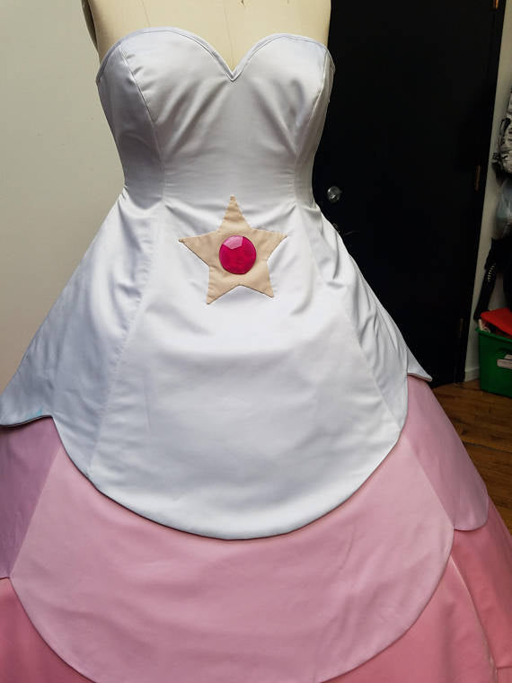 Inspired Rose Quartz Dress Rose Quartz Cosplay Costume