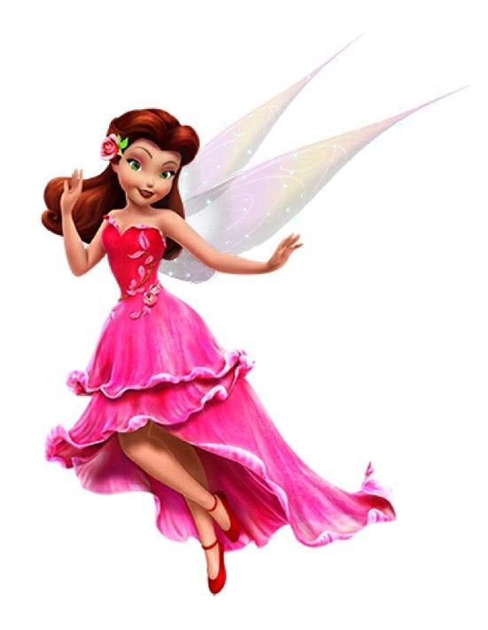 tinkerbell pink dress Rosa from tinkerbell