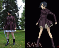 Female Blood Saya Cosplay Costume Women Girl For Sale