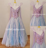 Wicked 2 Good Witch Ariana Glinda Dress Cosplay Costume