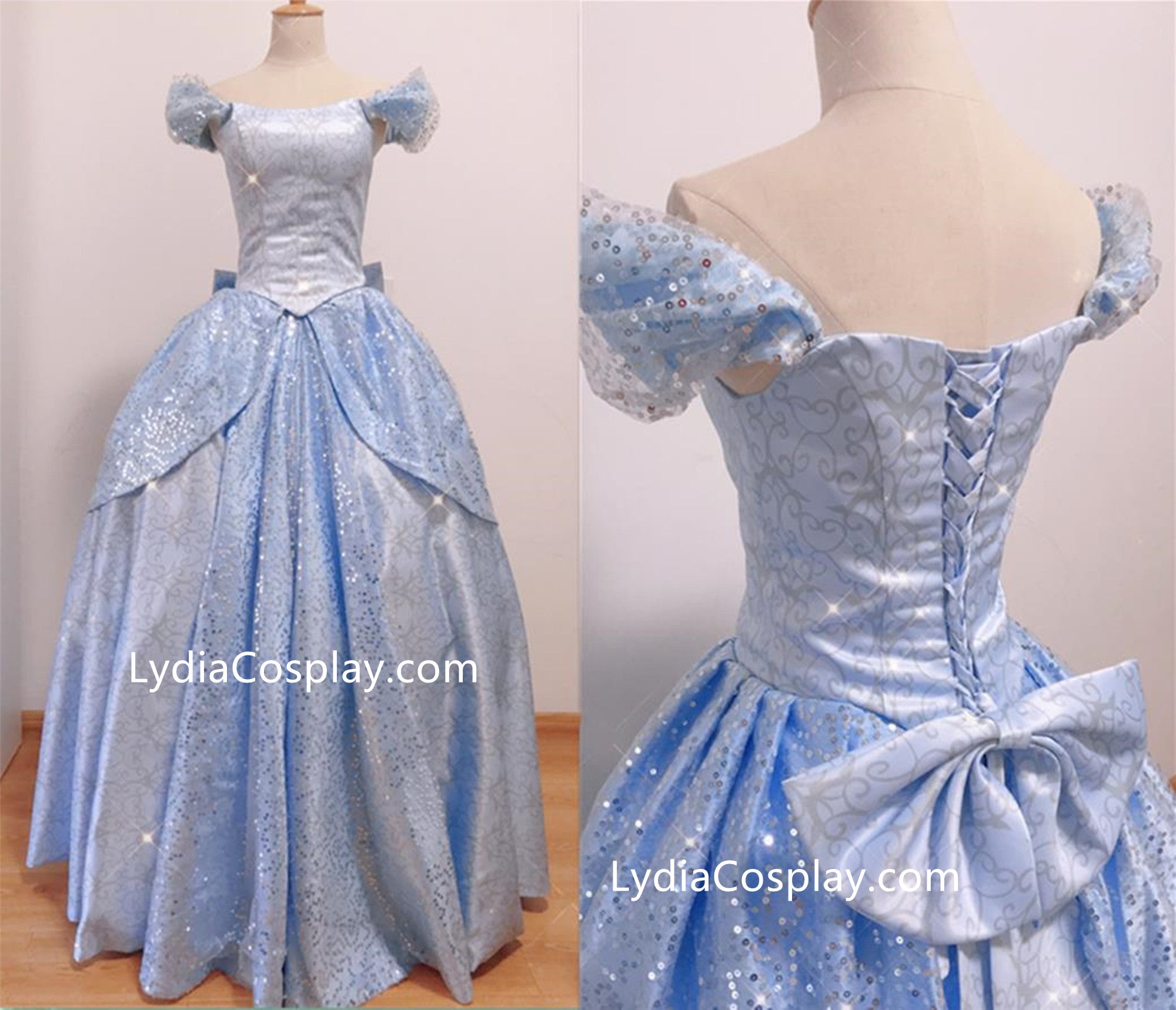 Classic Cinderella Dress Blue Cinderella Cosplay Costumes Lydiacosplay Classic Cinderella Dress Blue Cinderella Cosplay Costumes Lydiacosplay