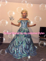 blue glinda dress wicked Why Glinda's Bubble Dress Is Pink and Not Blue Like the Broadway Gown (Exclusive)