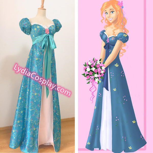 Enchanted Giselle Dress Giselle Floral Dress Costume Lydiacosplay Enchanted Giselle Dress Giselle Floral Dress Costume Lydiacosplay