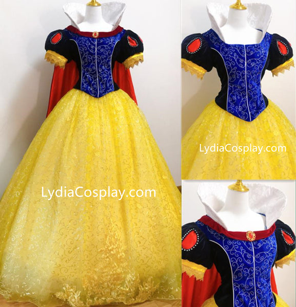 Gorgeous Princess Snow White Cosplay Costume, Customize Snow White Dre Lydiacosplay Gorgeous Princess Snow White Cosplay Costume, Customize Snow White Dre Lydiacosplay