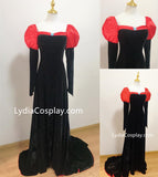 Swan Odette Princess Black Dress Cosplay Costume