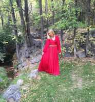 Princess Buttercup Cosplay Costume Red Female Dress From The Princess – Lydiacosplay