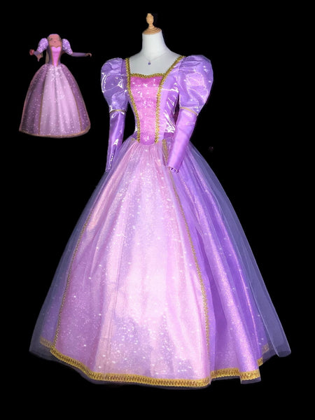 Rapunzel Dress Cosplay Costume from BB Rapunzel 2002 Lydiacosplay Rapunzel Dress Cosplay Costume from BB Rapunzel 2002 Lydiacosplay