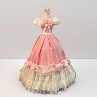 strapless open back dress Cinderella Pink Dress Costume for Women – Lydiacosplay