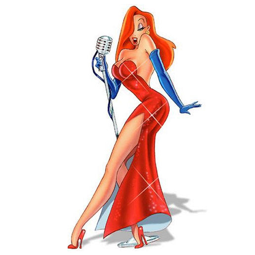white christmas dresses Jessica Rabbit Corset Costume Dress main image 1