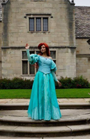 Teal Color Ariel Costume For Girls Ariel Green Dress Halloween Costume Lydiacosplay Teal Color Ariel Costume For Girls Ariel Green Dress Halloween Costume Lydiacosplay