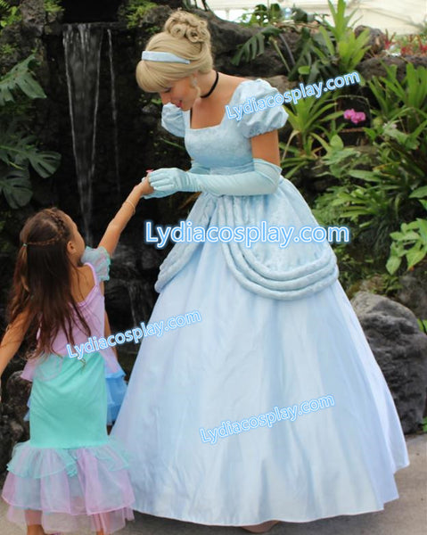Cinderella Dress for Adults Ball Gown Womens Costume for Sale