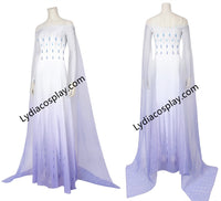 Elsa White Dress, Elsa White Costume Cosplay Outfits
