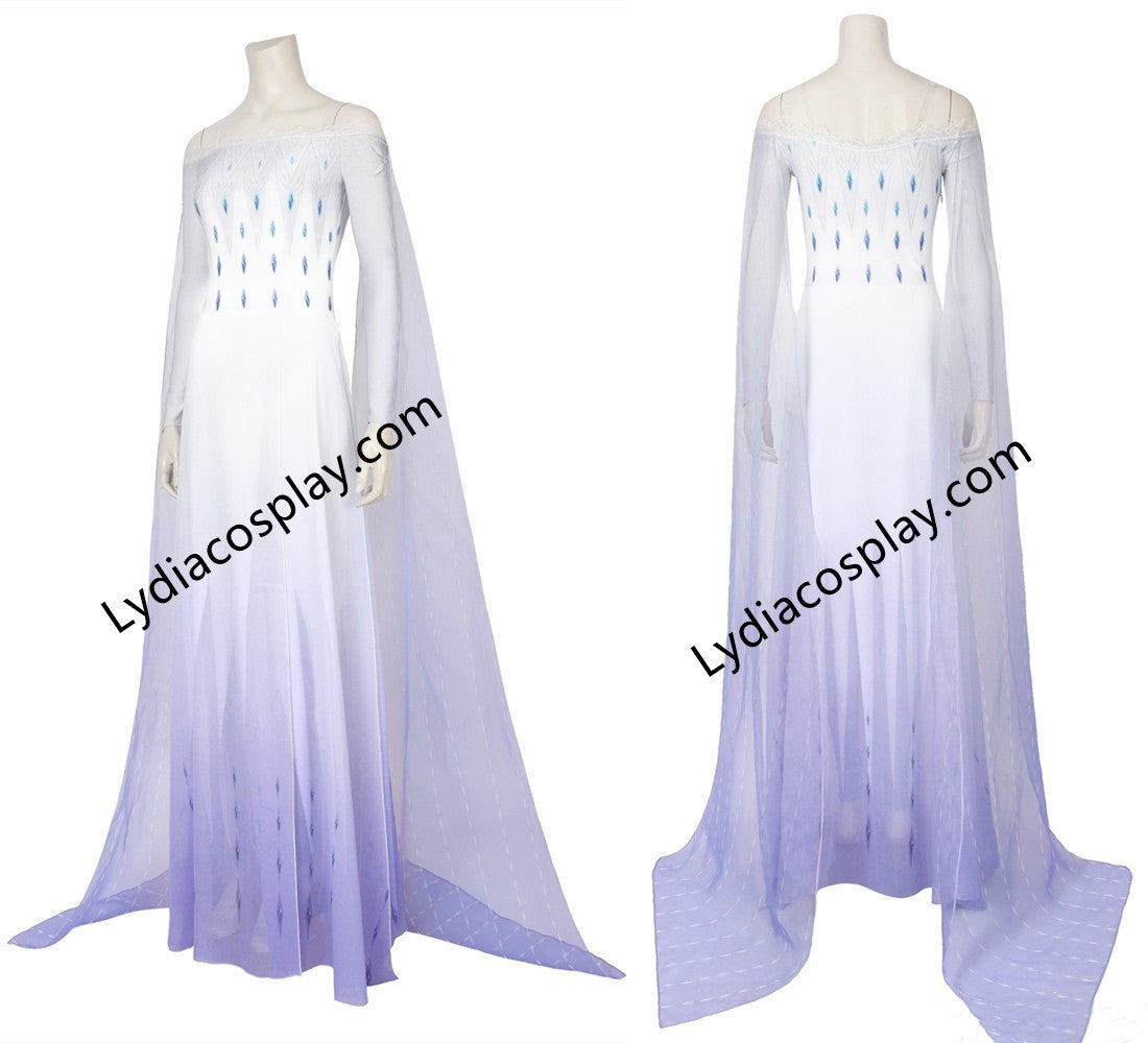 Elsa White Dress, Elsa White Costume Cosplay Outfits – Lydiacosplay Elsa White Dress, Elsa White Costume Cosplay Outfits – Lydiacosplay