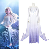 Elsa White Dress, Elsa White Costume Cosplay Outfits