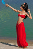 Red Princess Jasmine Costume for Adults Women Jasmine Dress