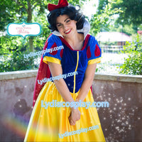 Princess Snow White Costume for Adults Plus Size Women Dress